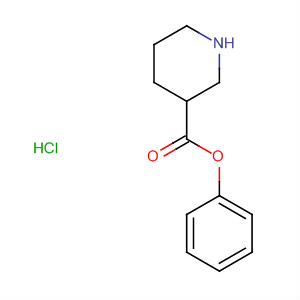3-Piperidinecarboxylic acid, phenyl ester, hydrochloride