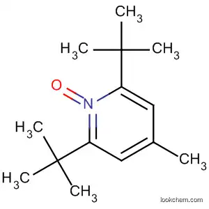 Molecular Structure of 129052-76-2 (Pyridine, 2,6-bis(1,1-dimethylethyl)-4-methyl-, 1-oxide)