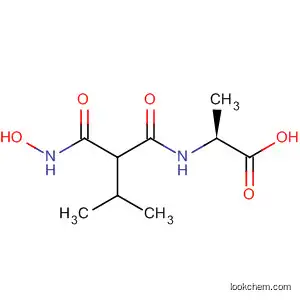Molecular Structure of 151927-77-4 (b-Alanine, N-[2-[(hydroxyamino)carbonyl]-3-methyl-1-oxobutyl]-)
