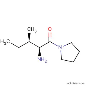 Molecular Structure of 177931-21-4 (Pyrrolidine, 1-[(2S,3R)-2-amino-3-methyl-1-oxopentyl]-)