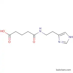 Molecular Structure of 219694-63-0 (Pentanoic acid, 5-[[2-(1H-imidazol-4-yl)ethyl]amino]-5-oxo-)
