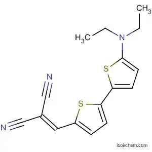 Molecular Structure of 273409-27-1 (Propanedinitrile, [[5'-(diethylamino)[2,2'-bithiophen]-5-yl]methylene]-)