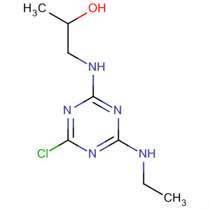 2-Propanol, 1-[[4-chloro-6-(ethylamino)-1,3,5-triazin-2-yl]amino]-
