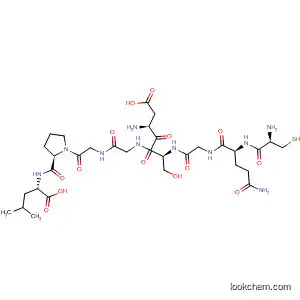 Molecular Structure of 290813-71-7 (L-Leucine,
L-cysteinyl-L-glutaminylglycyl-L-a-aspartyl-L-serylglycylglycyl-L-prolyl-)