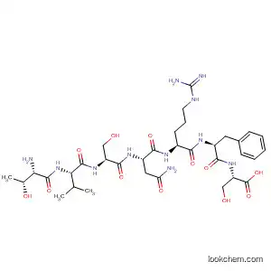 Molecular Structure of 313064-51-6 (L-Serine, L-threonyl-L-valyl-L-seryl-L-asparaginyl-L-arginyl-L-phenylalanyl-)