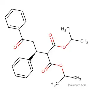 Molecular Structure of 324522-67-0 (Propanedioic acid, [(1S)-3-oxo-1,3-diphenylpropyl]-, bis(1-methylethyl)
ester)