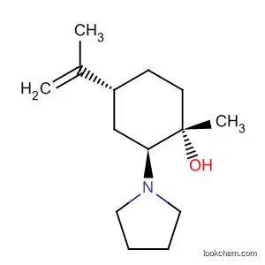 Molecular Structure of 367512-44-5 (Cyclohexanol, 1-methyl-4-(1-methylethenyl)-2-(1-pyrrolidinyl)-,
(1S,2S,4R)-)