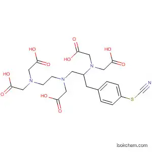 Molecular Structure of 376370-24-0 (Glycine,
N-[2-[bis(carboxymethyl)amino]ethyl]-N-[2-[bis(carboxymethyl)amino]-3-
(4-thiocyanatophenyl)propyl]-)
