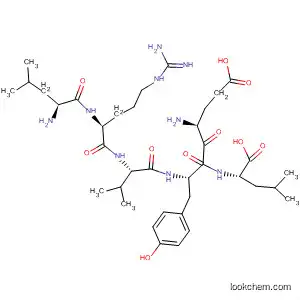 Molecular Structure of 403667-56-1 (L-Leucine, L-leucyl-L-arginyl-L-valyl-L-a-glutamyl-L-tyrosyl-)