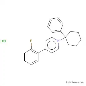 Molecular Structure of 403806-19-9 (Pyridine, 4-(2-fluorophenyl)-1,2,3,6-tetrahydro-1-(1-phenylcyclohexyl)-,
hydrochloride)