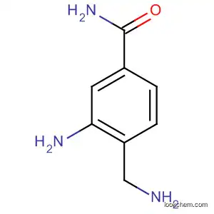 Molecular Structure of 404029-16-9 (Benzamide, 3-amino-4-(aminomethyl)-)