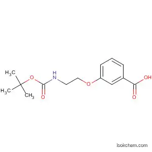 Molecular Structure of 404032-35-5 (3-[2-(BOC-AMINO)ETHYLOXY]BENZOIC ACID)