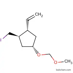 Cyclopentane, 1-ethenyl-2-(iodomethyl)-4-(methoxymethoxy)-,
(1S,2R,4S)-