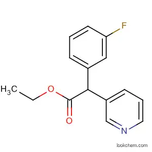 Molecular Structure of 404361-78-0 (3-Pyridineacetic acid, 6-(2-fluorophenyl)-, ethyl ester)