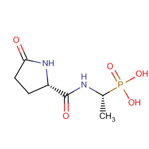 Phosphonic acid,  [(1R)-1-[[[(2S)-5-oxo-2-pyrrolidinyl]carbonyl]amino]ethyl]-
