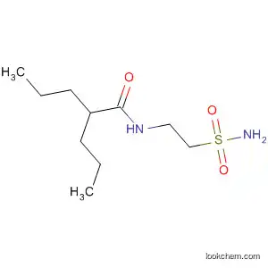 Molecular Structure of 481067-09-8 (Pentanamide, N-[2-(aminosulfonyl)ethyl]-2-propyl-)