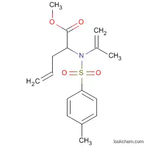 Molecular Structure of 483370-08-7 (4-Pentenoic acid, 2-[[(4-methylphenyl)sulfonyl]-2-propenylamino]-,
methyl ester)
