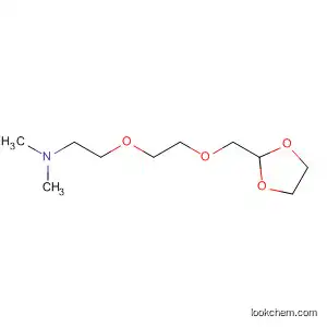 Molecular Structure of 538369-88-9 (Ethanamine, 2-[2-(1,3-dioxolan-2-ylmethoxy)ethoxy]-N,N-dimethyl-)
