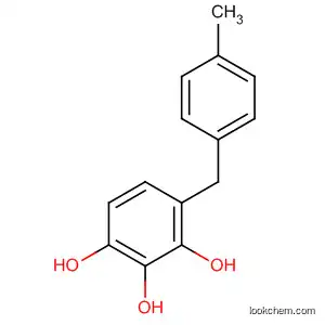 Molecular Structure of 591756-33-1 (1,2,3-Benzenetriol, 4-[(4-methylphenyl)methyl]-)