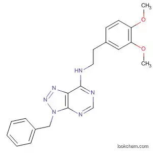 3H-1,2,3-Triazolo[4,5-d]pyrimidin-7-amine,
N-[2-(3,4-dimethoxyphenyl)ethyl]-3-(phenylmethyl)-