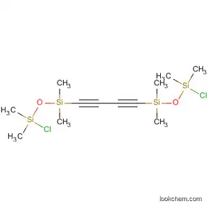 Molecular Structure of 593231-57-3 (Disiloxane, 1,1'-(1,3-butadiyne-1,4-diyl)bis[3-chloro-1,1,3,3-tetramethyl-)