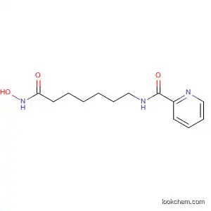 Molecular Structure of 593251-96-8 (2-Pyridinecarboxamide, N-[7-(hydroxyamino)-7-oxoheptyl]-)