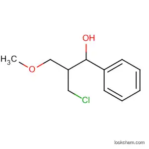 Molecular Structure of 594841-05-1 (Benzenemethanol, a-[2-chloro-1-(methoxymethyl)ethyl]-)