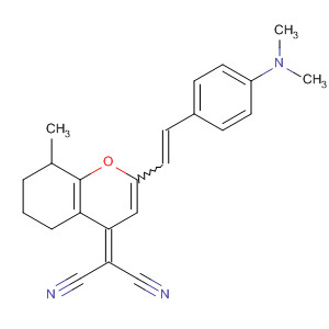 Propanedinitrile, [2-[2-[4-(dimethylamino)phenyl]ethenyl]-5,6,7,8-tetrahydro-8-methyl-4H- 1-benzopyran-4-ylidene]-