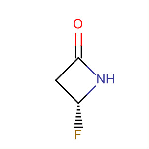 2-Azetidinone, 4-fluoro-, (4R)-