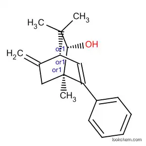 Molecular Structure of 595563-65-8 (Bicyclo[2.2.2]oct-5-en-2-ol, 1,3,3-trimethyl-8-methylene-6-phenyl-,
(1R,2S,4R)-rel-)