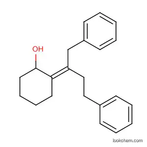 Molecular Structure of 595569-09-8 (Cyclohexanol, 2-[3-phenyl-1-(phenylmethyl)propylidene]-, (2Z)-)