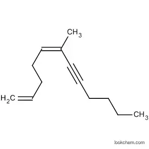 Molecular Structure of 595581-15-0 (1,5-Dodecadien-7-yne, 6-methyl-, (5Z)-)