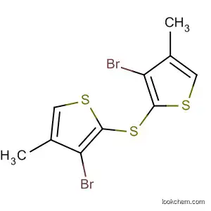 Molecular Structure of 595604-33-4 (Thiophene, 2,2'-thiobis[3-bromo-4-methyl-)