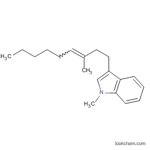 1H-Indole, 1-methyl-3-(3-methyl-3-nonenyl)-