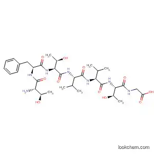 Molecular Structure of 596105-75-8 (Glycine, L-threonyl-L-phenylalanyl-L-threonyl-L-valyl-L-valyl-L-threonyl-)