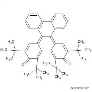 Molecular Structure of 596796-44-0 (2,5-Cyclohexadien-1-one,
4,4'-(9,10-phenanthrenediylidene)bis[2,6-bis(1,1-dimethylethyl)-)