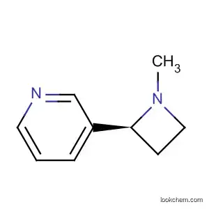 Molecular Structure of 68269-84-1 (Pyridine, 3-[(2S)-1-methyl-2-azetidinyl]-)