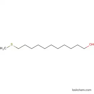 Molecular Structure of 86619-80-9 (1-Undecanol, 11-(methylthio)-)