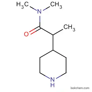 Molecular Structure of 10333-63-8 (4-Piperidineacetamide, N,N,1-trimethyl-)