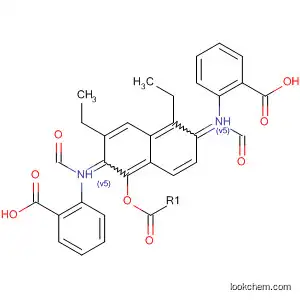 Molecular Structure of 166972-55-0 (Benzoic acid, 4,4'-[2,6-naphthalenediylbis(carbonylimino)]bis-, diethyl
ester)