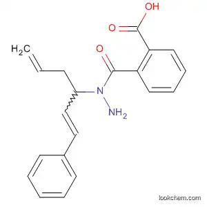 Molecular Structure of 220000-71-5 (Benzoic acid, 2-[1-(2-phenylethenyl)-3-butenyl]hydrazide)