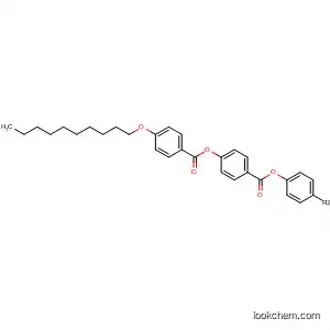 Molecular Structure of 260056-35-7 (Benzoic acid, 4-[[4-(decyloxy)benzoyl]oxy]-, 1,3-phenylene ester)