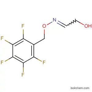 Molecular Structure of 597544-54-2 (Acetaldehyde, 2-hydroxy-, O-[(pentafluorophenyl)methyl]oxime)