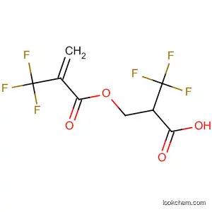 Molecular Structure of 597551-99-0 (2-Propenoic acid, 2-(trifluoromethyl)-, 2-carboxy-3,3,3-trifluoropropyl
ester)