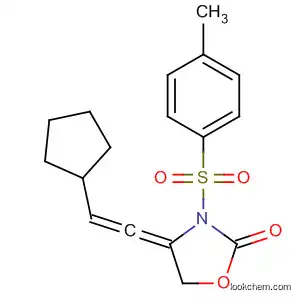2-Oxazolidinone,
4-(cyclopentylethenylidene)-3-[(4-methylphenyl)sulfonyl]-