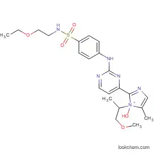 Benzenesulfonamide,
N-(2-ethoxyethyl)-4-[[4-[1-(2-methoxy-1-methylethyl)-5-methyl-1H-imidaz
ol-2-yl]-2-pyrimidinyl]amino]-