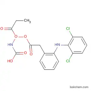 Carbamic acid, [[[2-[(2,6-dichlorophenyl)amino]phenyl]acetyl]oxy]-, ethyl
ester