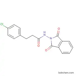 Molecular Structure of 601472-52-0 (Benzenepropanamide,
4-chloro-N-(1,3-dihydro-1,3-dioxo-2H-isoindol-2-yl)-)