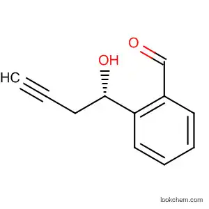 Benzaldehyde, 2-[(1S)-1-hydroxy-3-butynyl]-