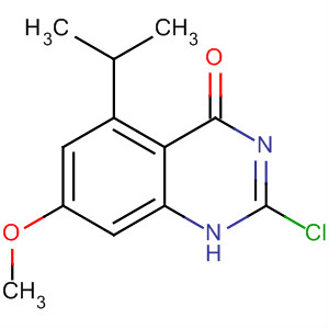 4(3H)-Quinazolinone, 2-chloro-7-methoxy-5-(1-methylethyl)-